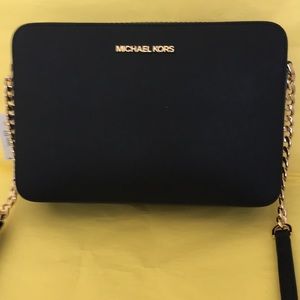 Michael Kors Large Saffiano Leather Crossbody Bag